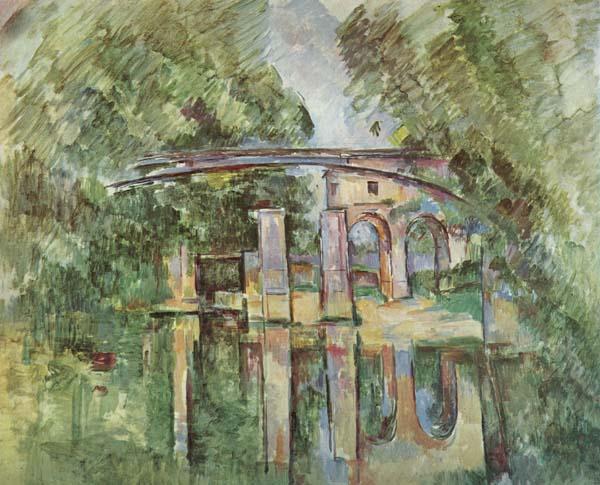 Paul Cezanne Aqueduct and Lock oil painting picture